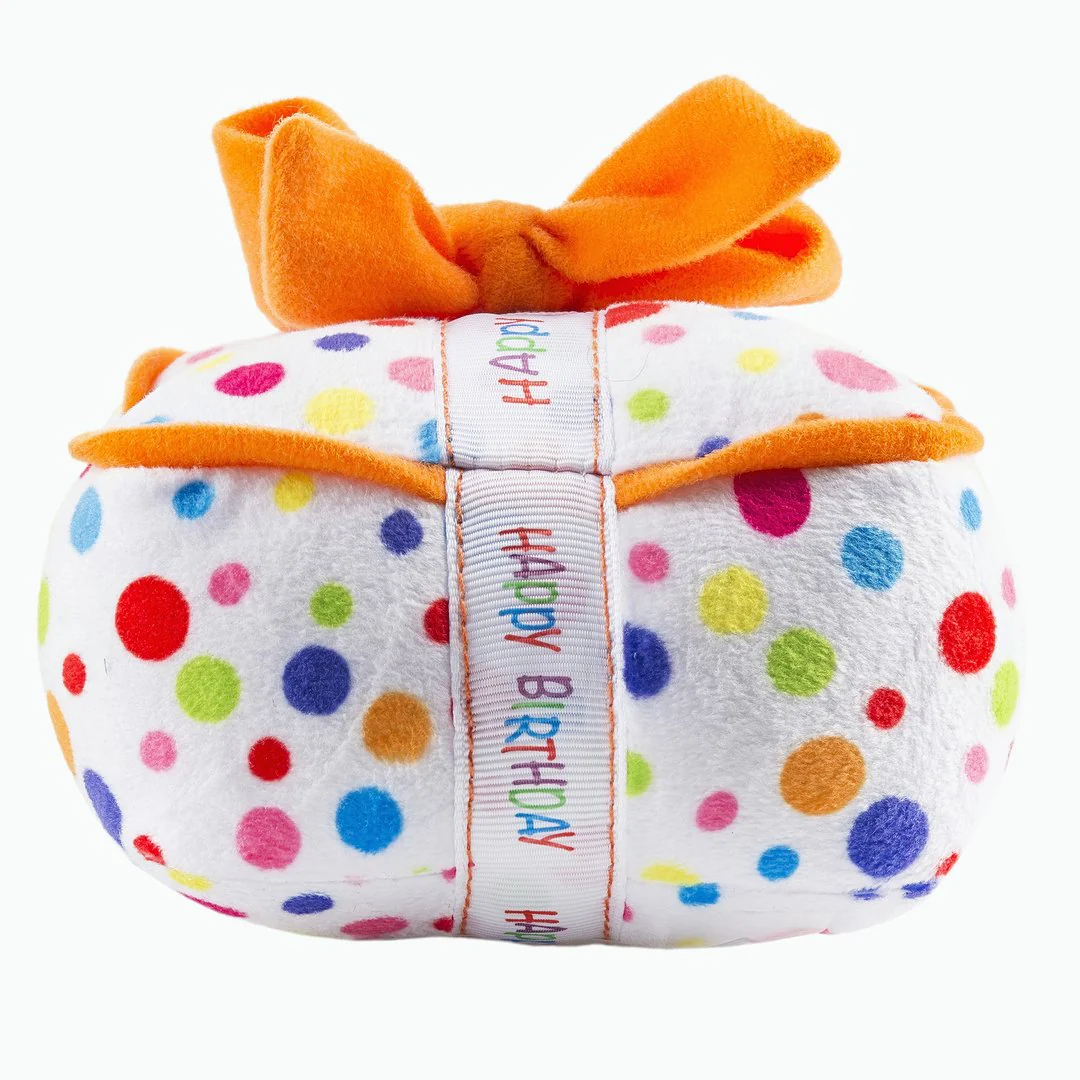 Happy Birthday Gift Box Plush Toy by Haute Diggity Dog - Image 3