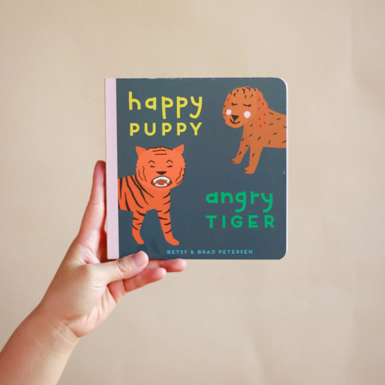 Happy Puppy, Angry Tiger: A Little Book About Big Feelings - Board Book - Image 2