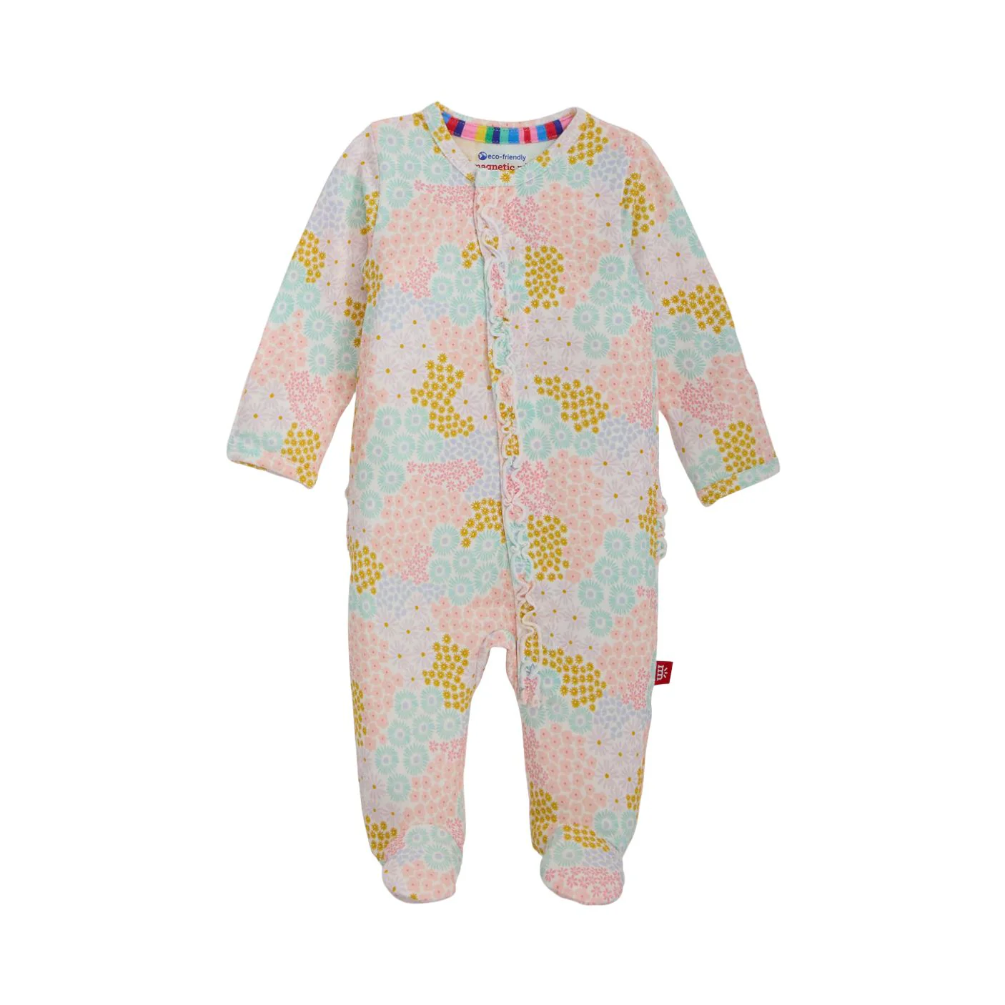 Harper Modal Magnetic Ruffle Footie by Magnetic Me