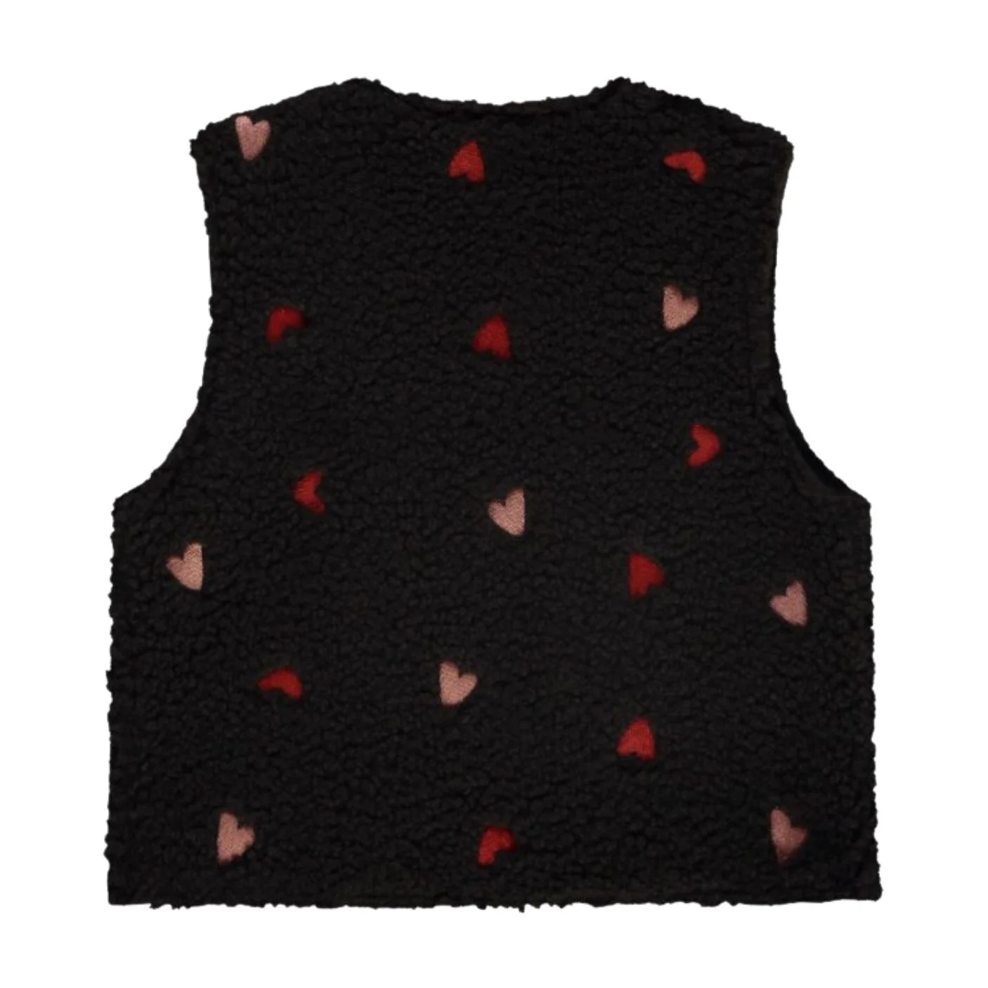Hearts Teddy Vest - Blackboard by Babyface - FINAL SALE - Image 3