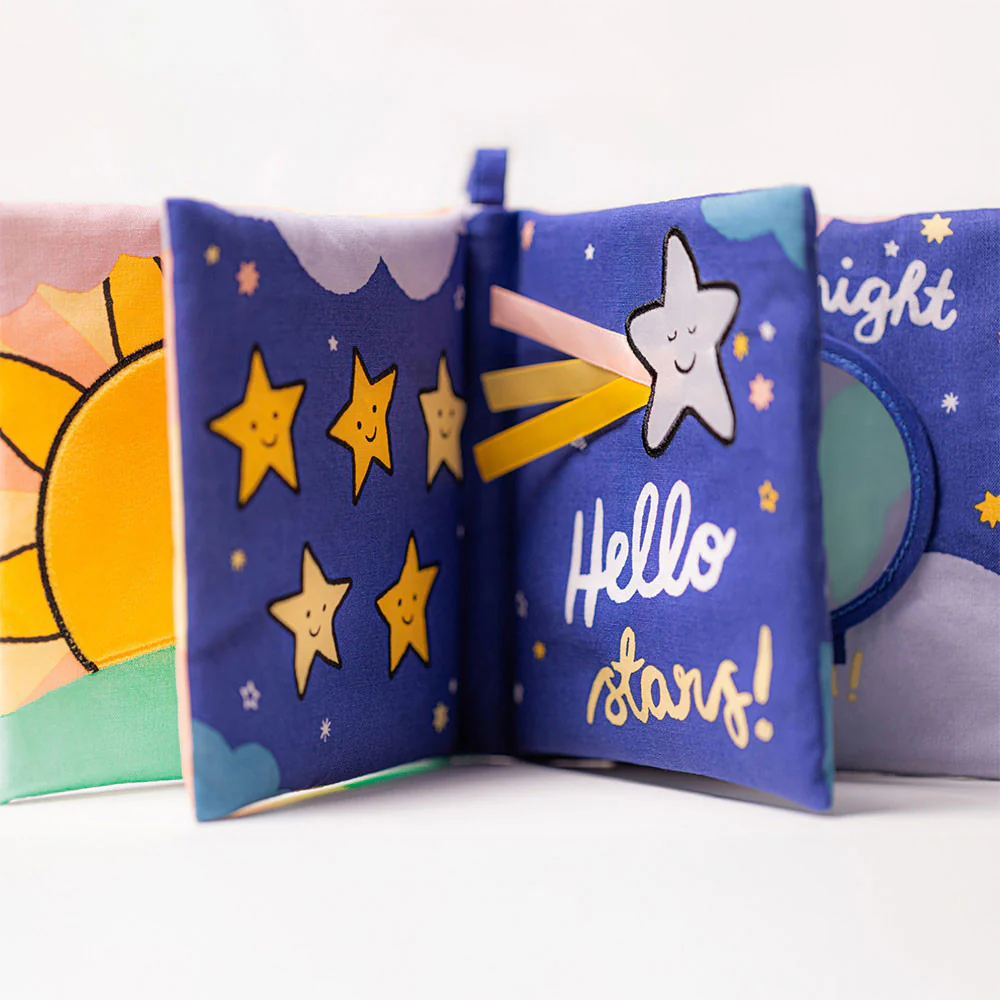 Hello Moon Organic Fabric Book by Jellycat - Image 2