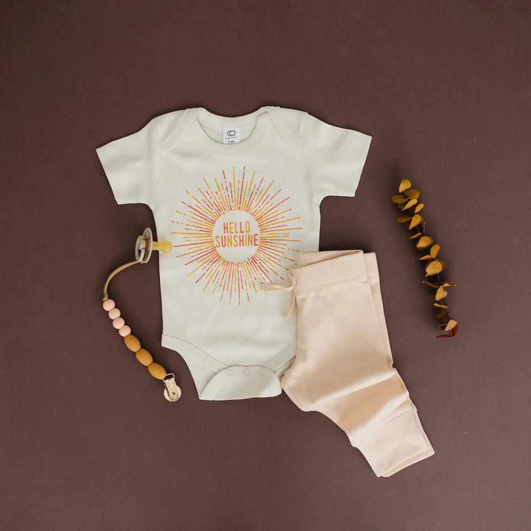 Hello Sunshine Organic Baby Onesie by Urban Baby Co. - Image 4