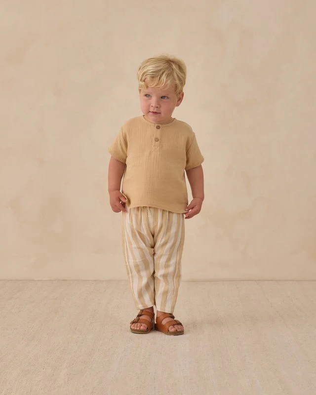 Henry Top - Butterscotch by Quincy Mae - Image 5