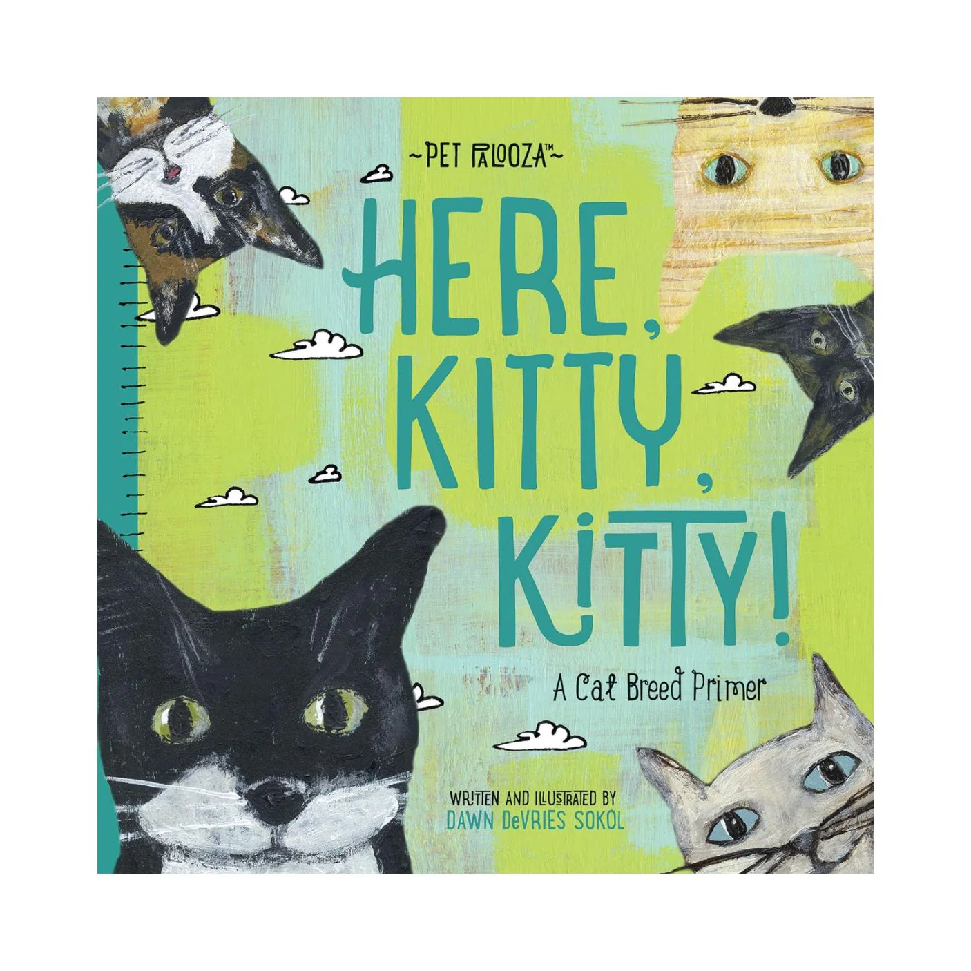 Here, Here Kitty: A Cat Breed Primer - Board Book