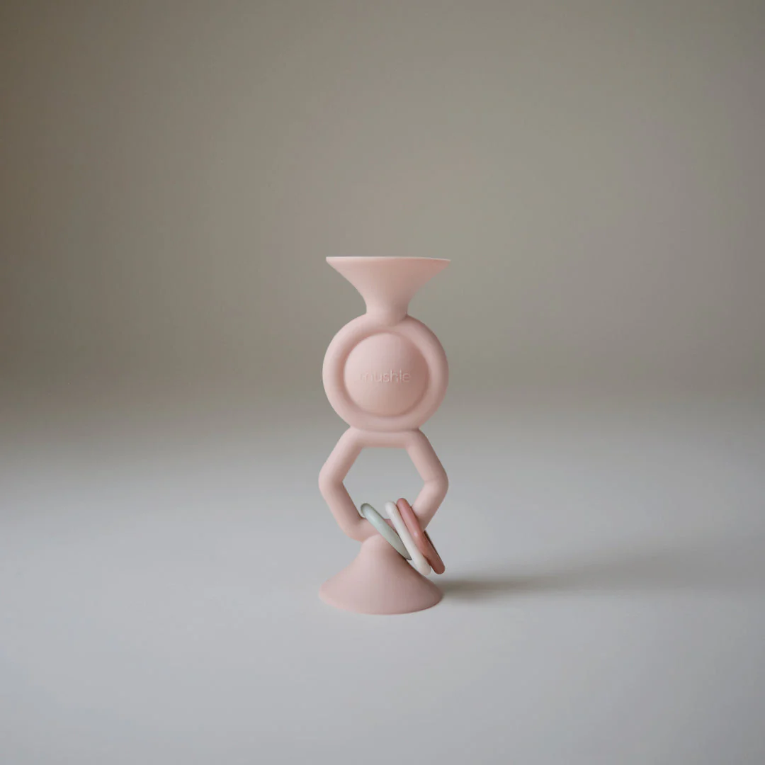 HexaPop Suction Toy - Blush by Mushie - Image 2