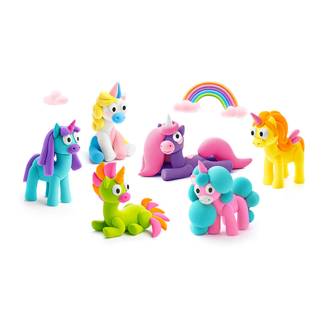 Hey Clay - Rainbow Unicorns by Fat Brain Toys - Image 2