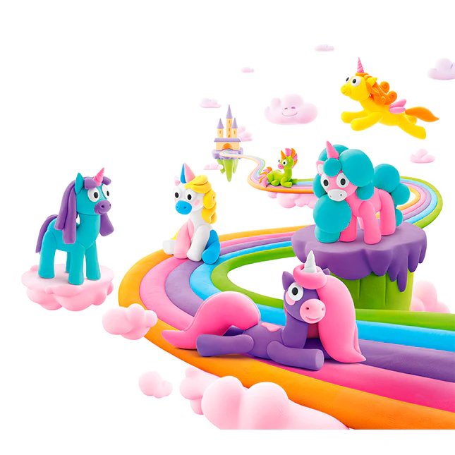 Hey Clay - Rainbow Unicorns by Fat Brain Toys - Image 3