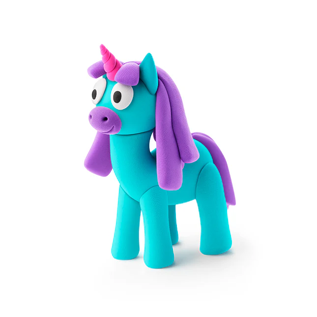 Hey Clay - Rainbow Unicorns by Fat Brain Toys - Image 4