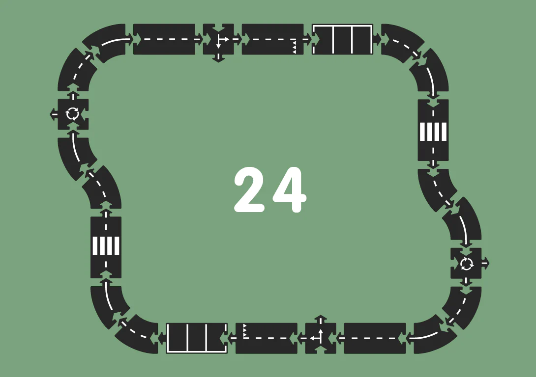 Highway - Road Set by Waytoplay Toys - Image 4