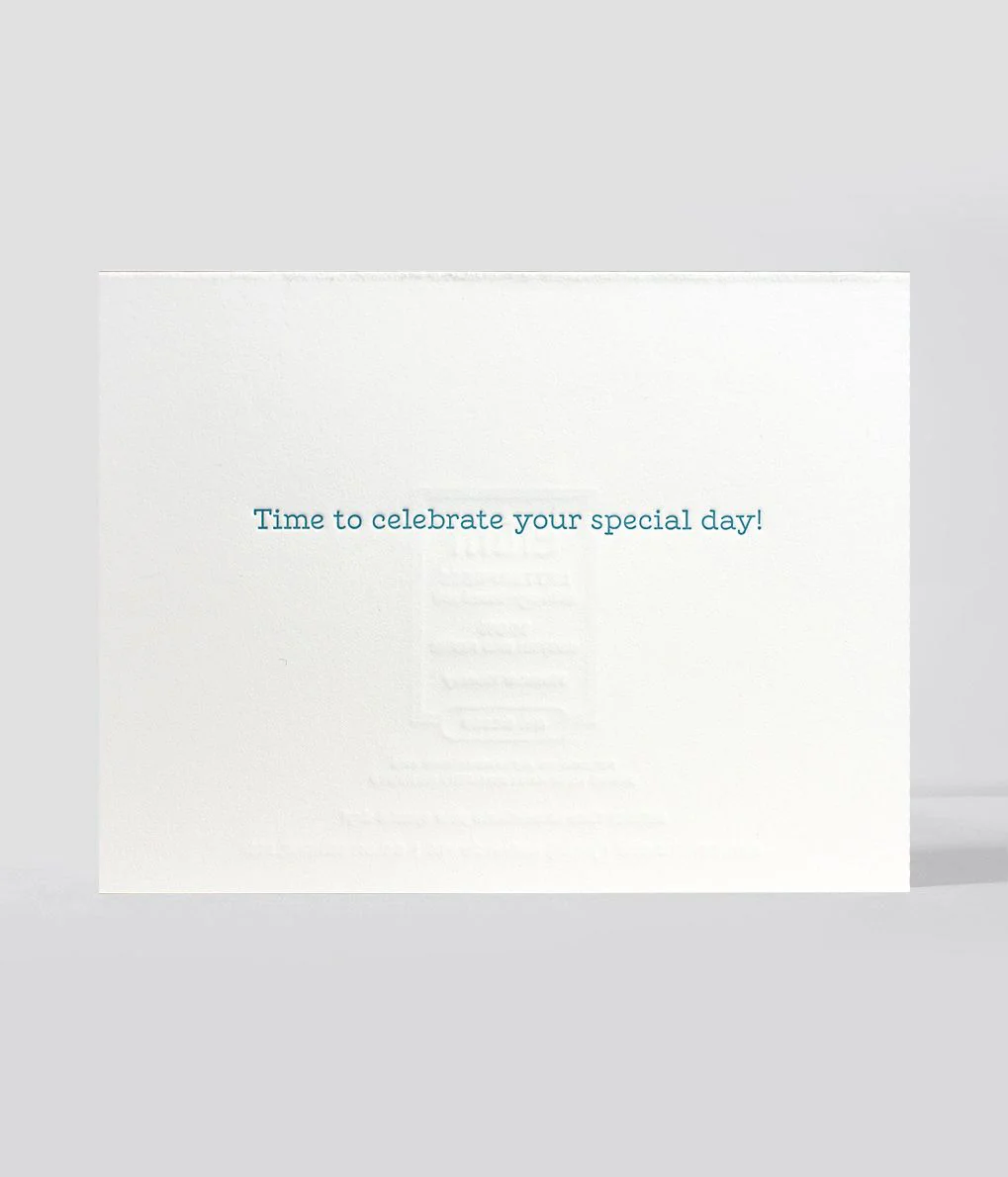 Hip Hip Hooray Card - Image 2