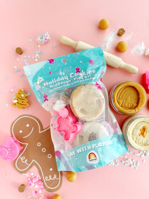 Holiday Cookies Play Dough Kit by Earth Grown KidDoughs - Image 2