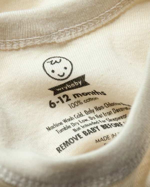 Hoo Dat? Bodysuit - Natural by Wry Baby - Image 3