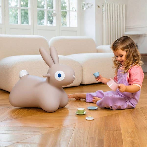 Hoppi Bunny - Gray by Quut Toys - Image 2