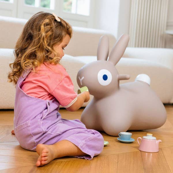 Hoppi Bunny - Gray by Quut Toys - Image 3