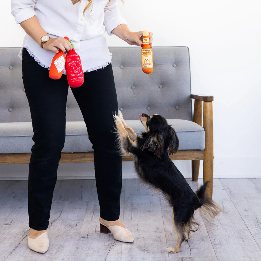 Hot Pupper Sauce Dog Toys - Set of 3 by Pearhead - Image 6