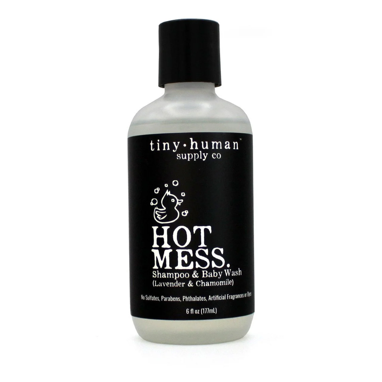 Hot Mess Shampoo + Baby Wash - 8 oz Unscented by Tiny Human Supply Co.