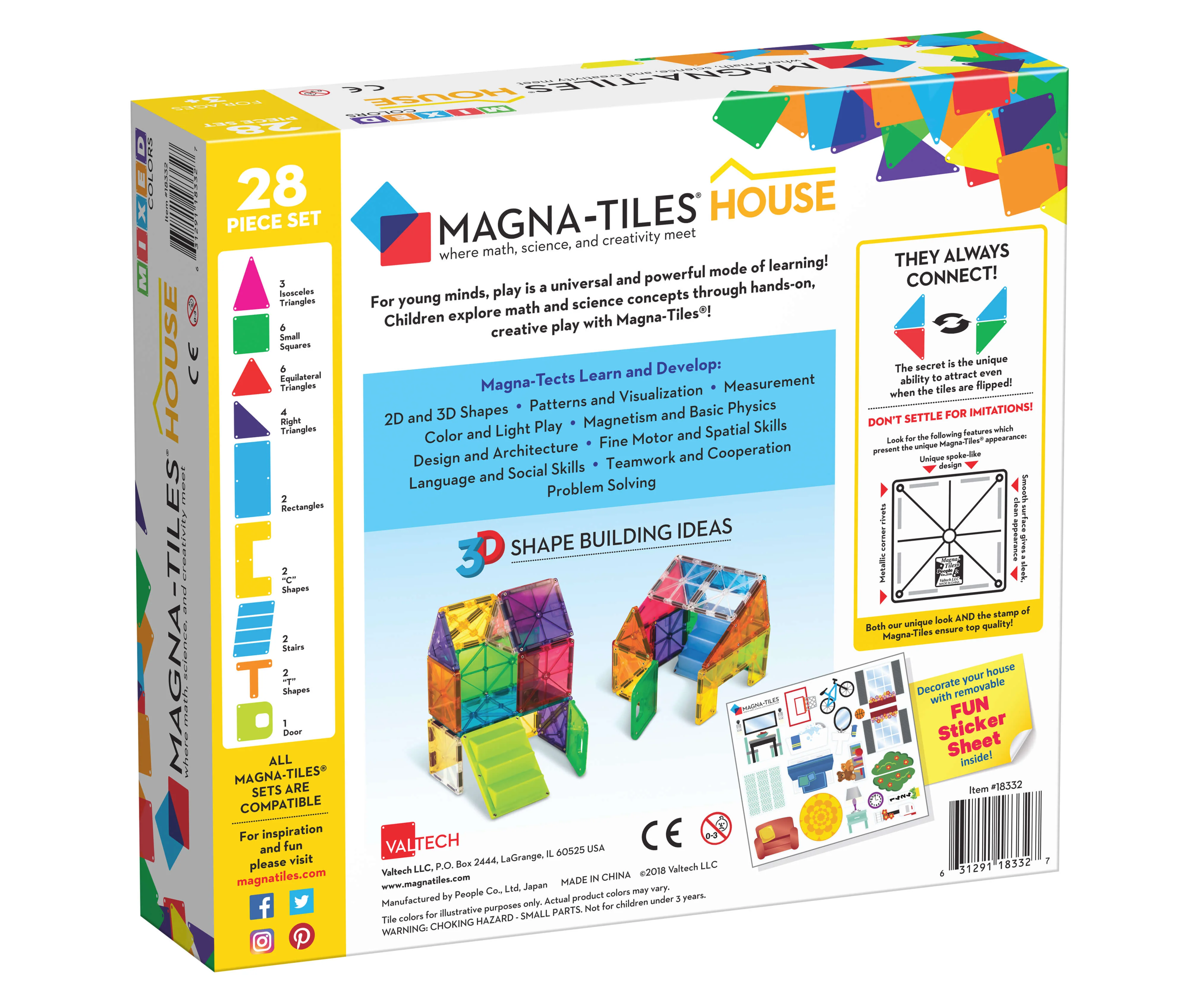 House 28 Piece Set by Magna-Tiles - Image 8