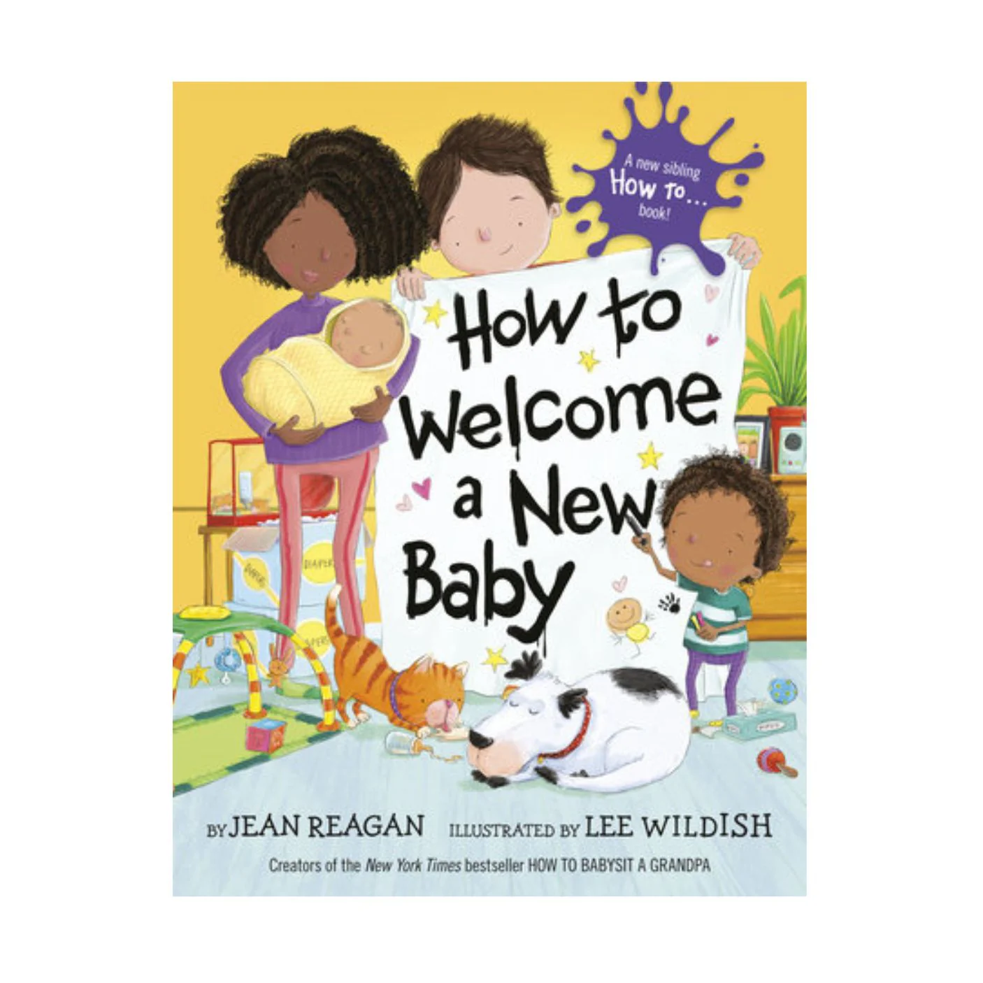 How to Welcome a New Baby - Board Book