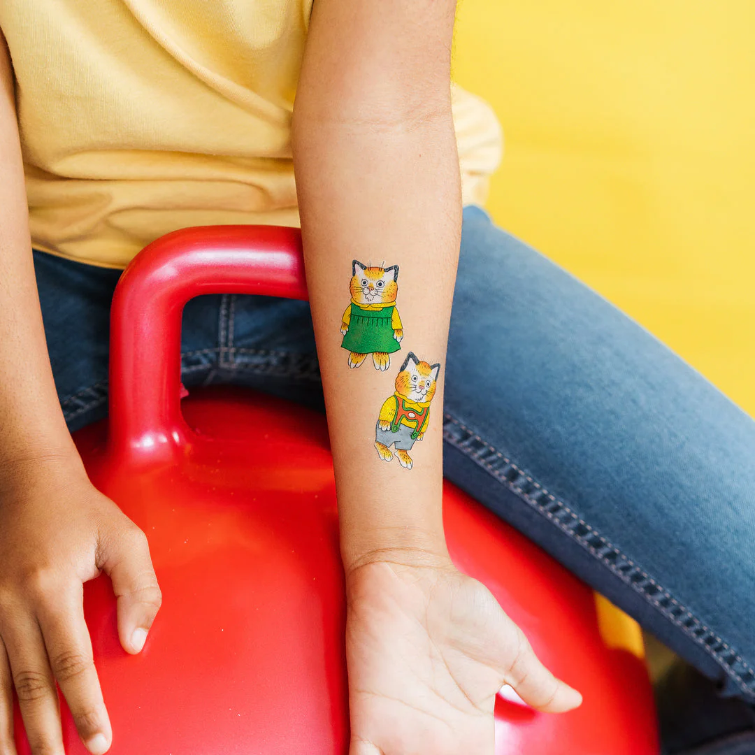 Huckle and Sally Cat Tattoos - Set of 2 by Tattly - Image 3