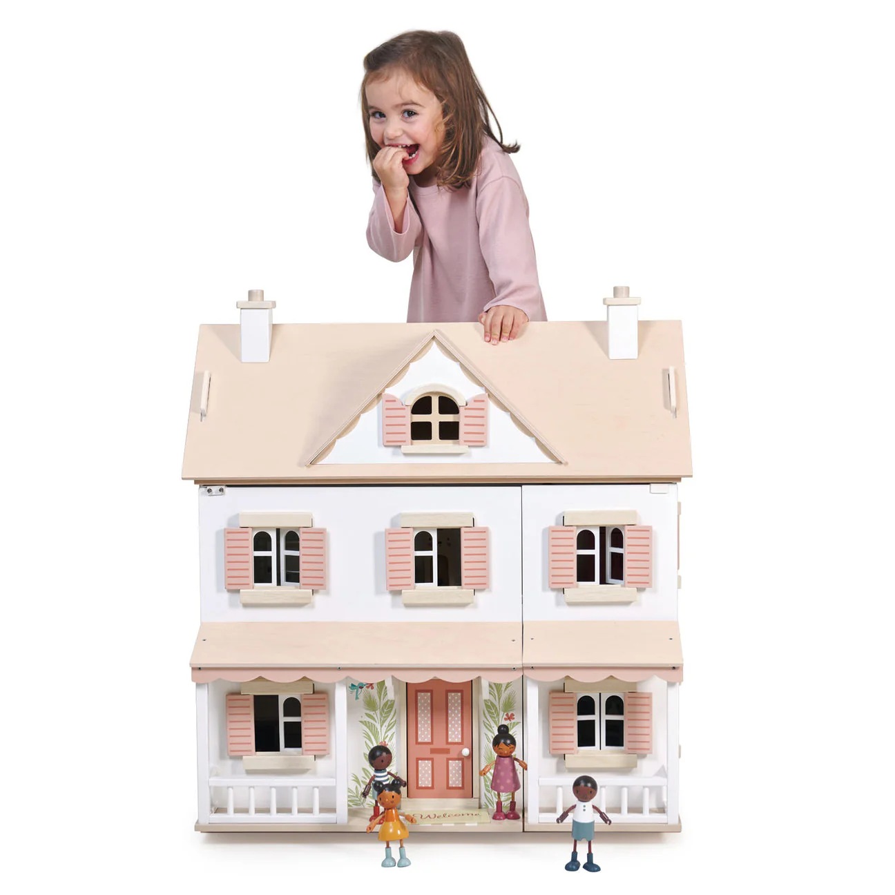 Humming Bird Wooden Doll House by Tender Leaf Toys - Image 6