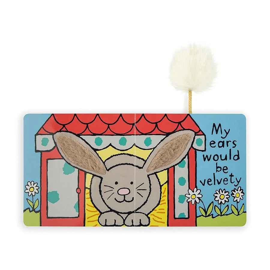 If I Were a Bunny Board Book - Beige by Jellycat - Image 2