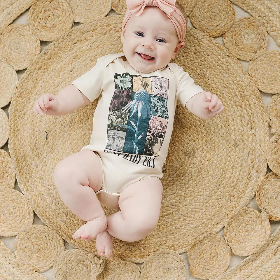 In My Baby Era Taylor Swift Inspired Organic Baby Onesie by Urban Baby Co. - Image 2