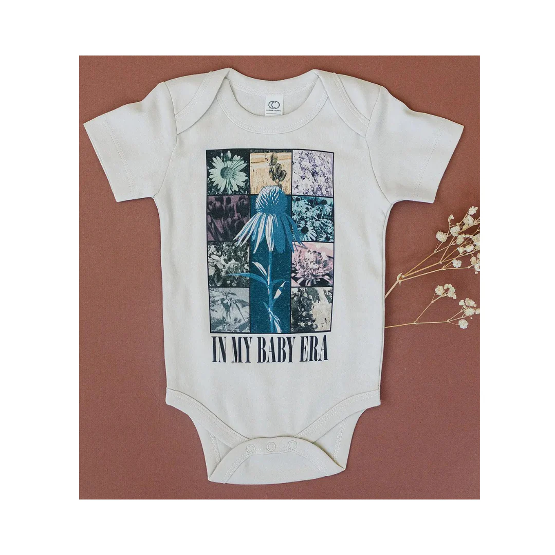 In My Baby Era Taylor Swift Inspired Organic Baby Onesie by Urban Baby Co. - Image 3