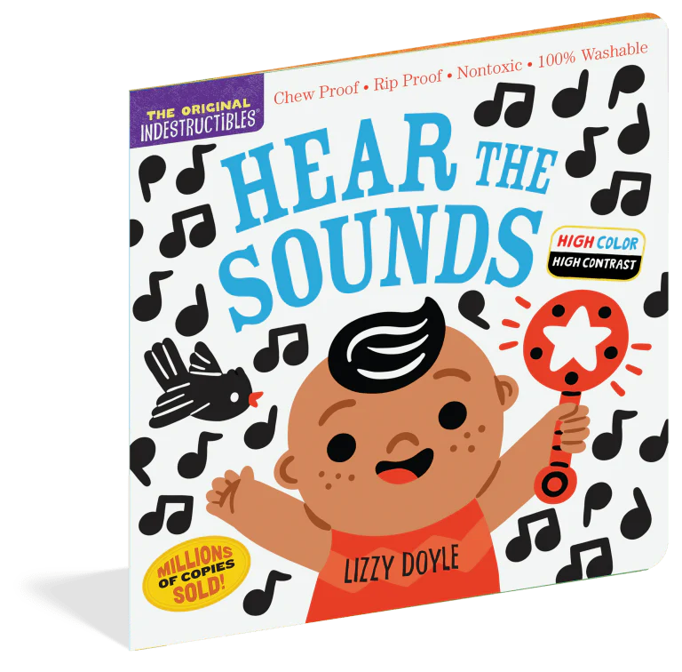 Indestructibles High Contrast Book - Hear the Sounds - Image 7