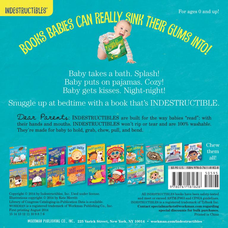 Indestructibles Book - Baby Night-Night - Image 2