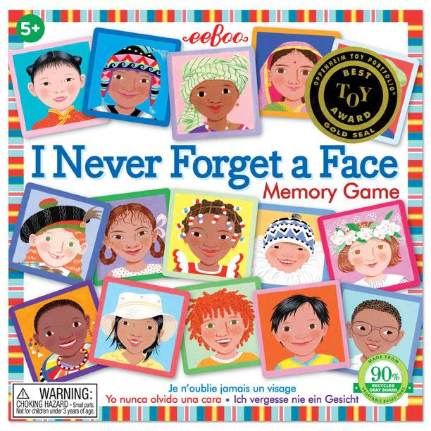 I Never Forget A Face Memory Game by Eeboo - Image 7