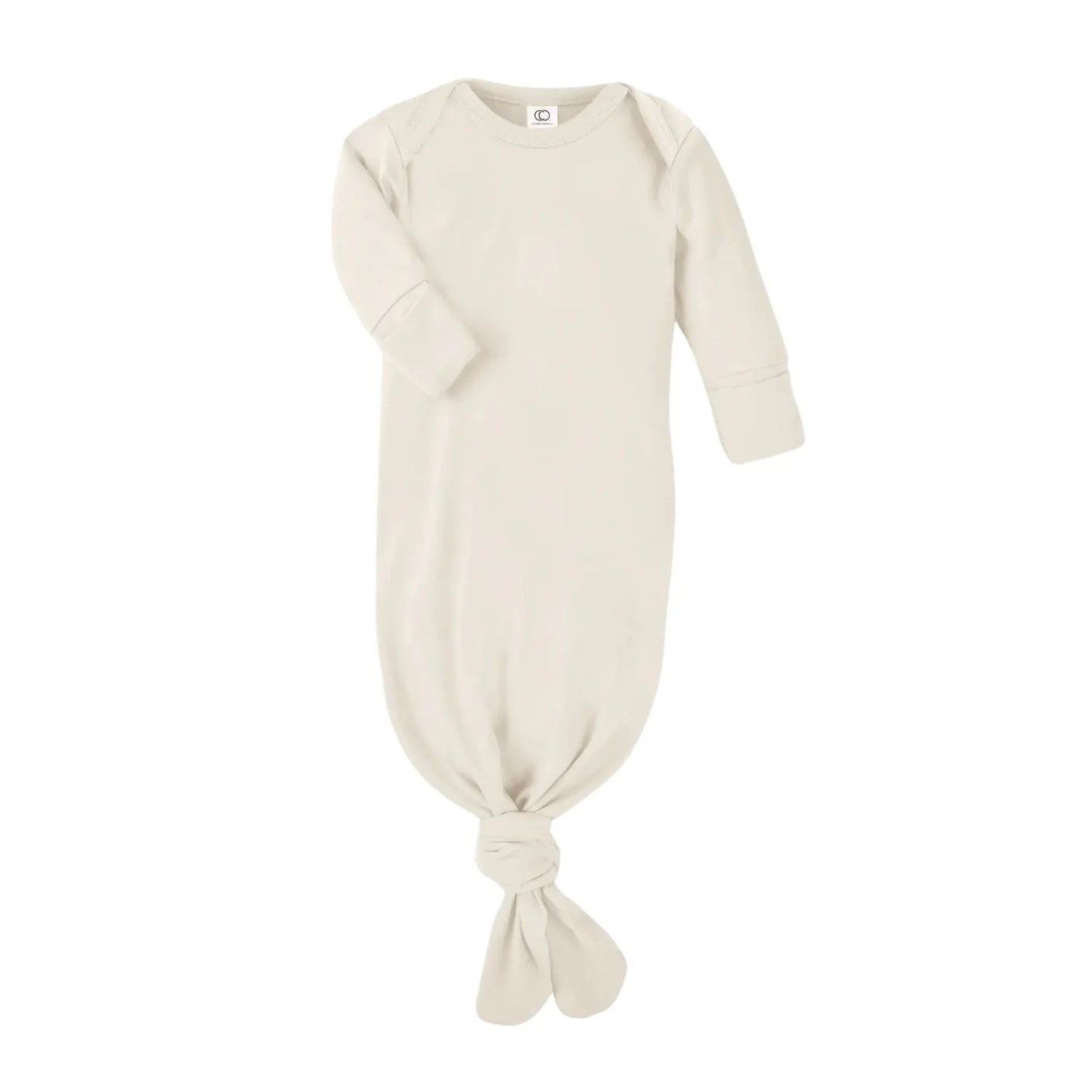 Organic Infant Gown - Natural by Colored Organics
