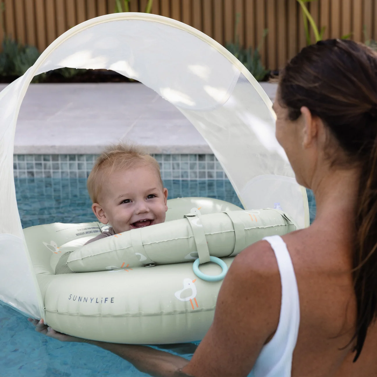 Interactive Baby Float - Sammy the Seagull by Sunnylife - Image 3