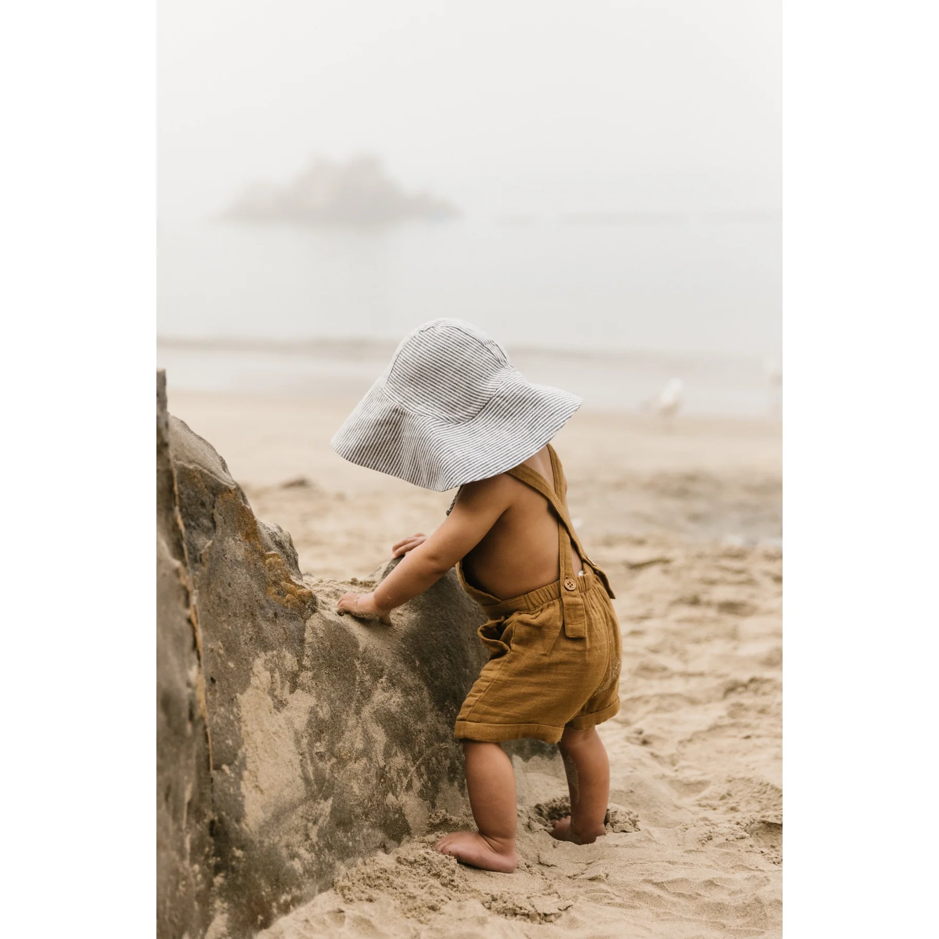 Island Stripe Sunbonnet by Briar Baby - Image 3