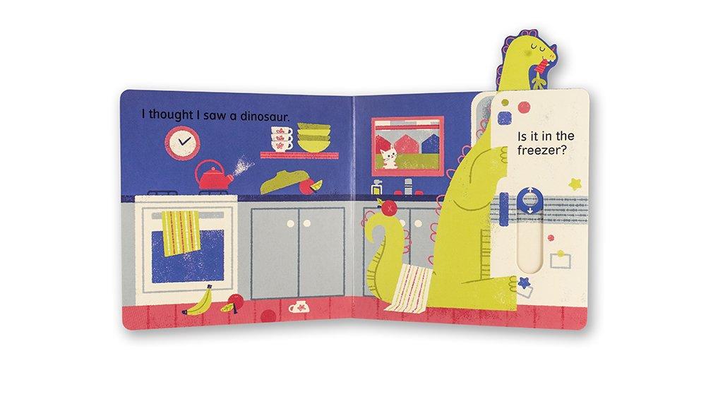 I Thought I Saw A Dinosaur - Board Book - Image 2