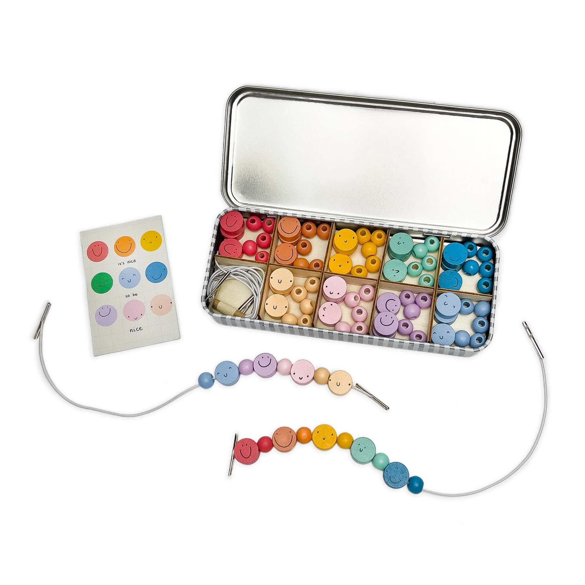 It's Nice To Be Nice Bracelet Beading Kit by Cotton Twist - Image 2