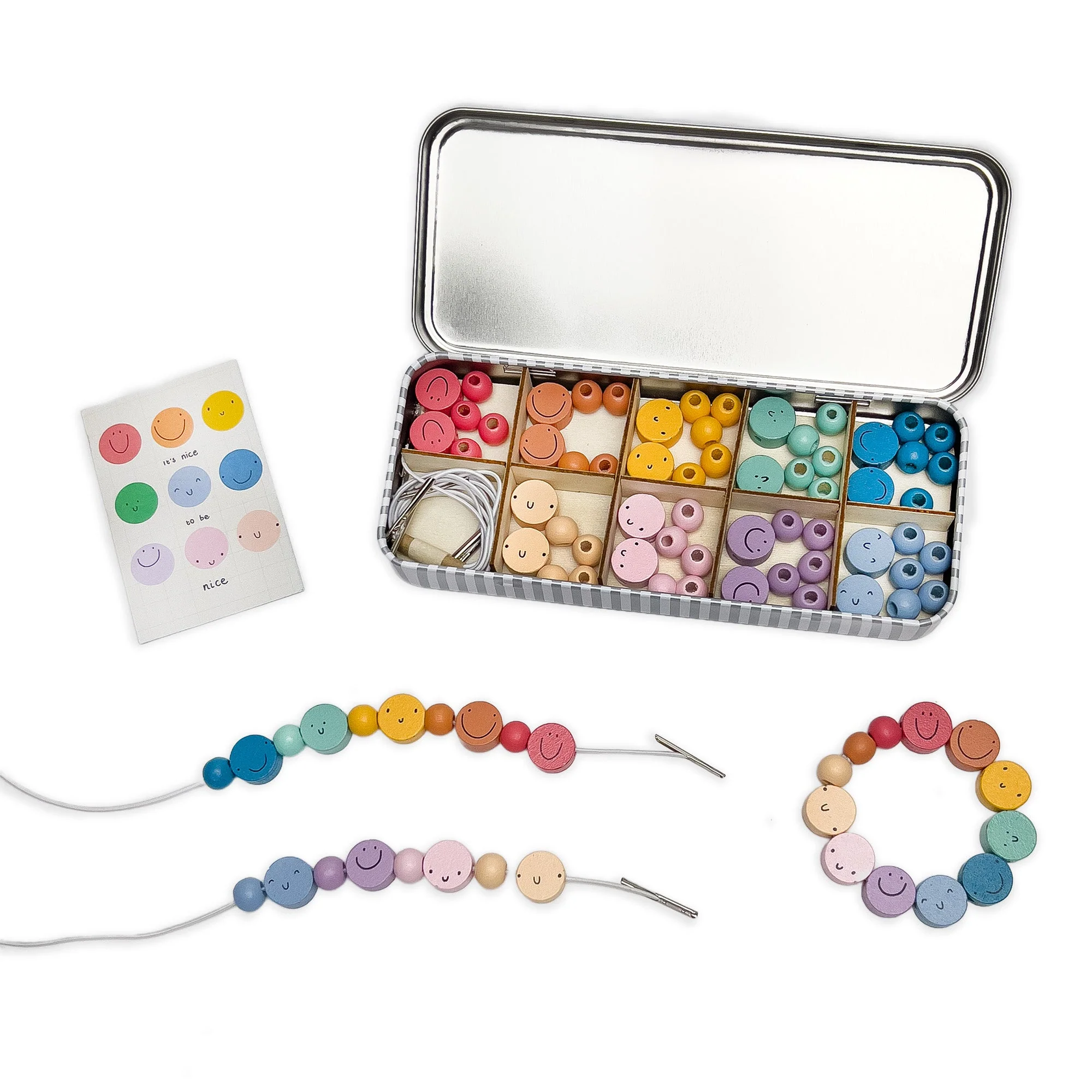 It's Nice To Be Nice Bracelet Beading Kit by Cotton Twist - Image 6