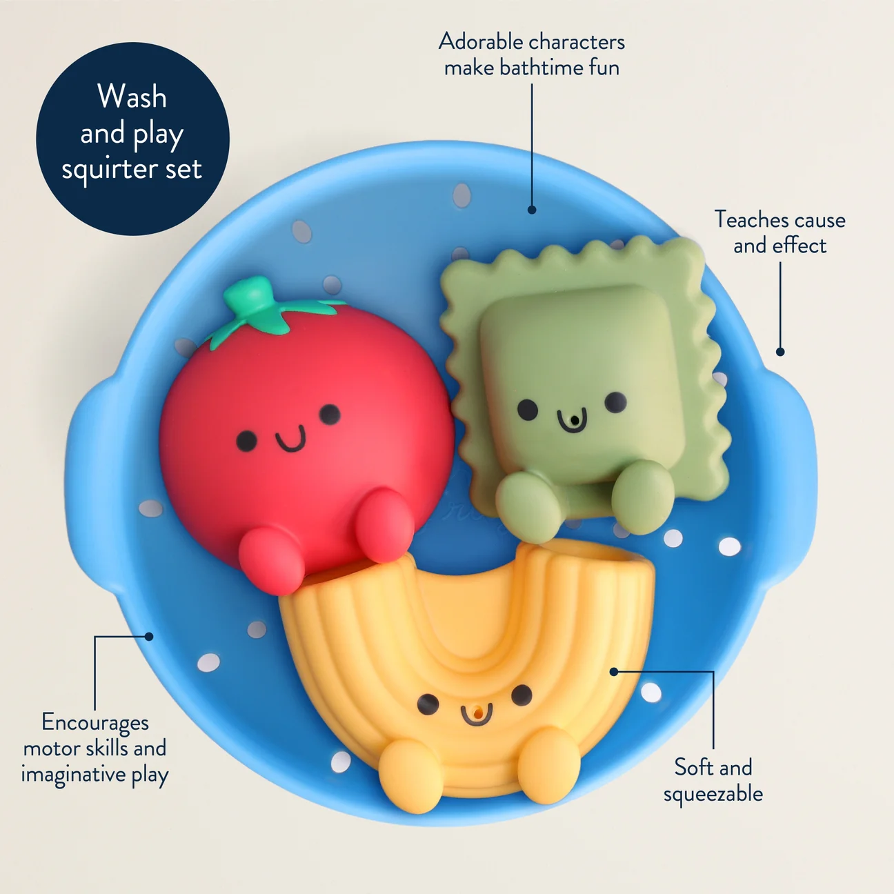 Itzy Splash Pals Bath and Water Toys - Pasta by Itzy Ritzy - Image 5