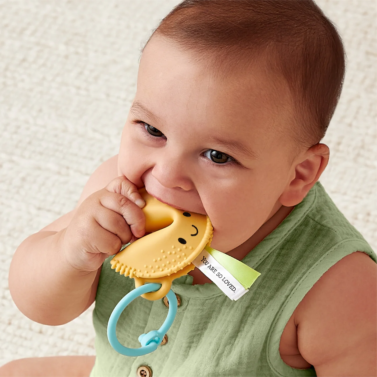 Itzy Treat Fortune Cookie Teether by Itzy Ritzy - Image 3