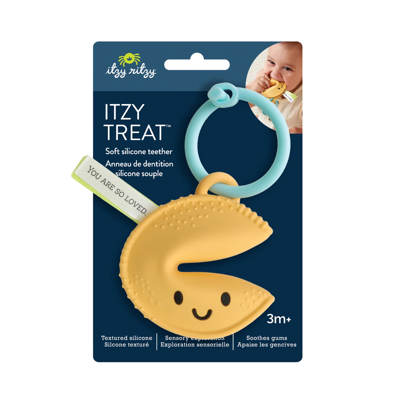 Itzy Treat Fortune Cookie Teether by Itzy Ritzy - Image 8