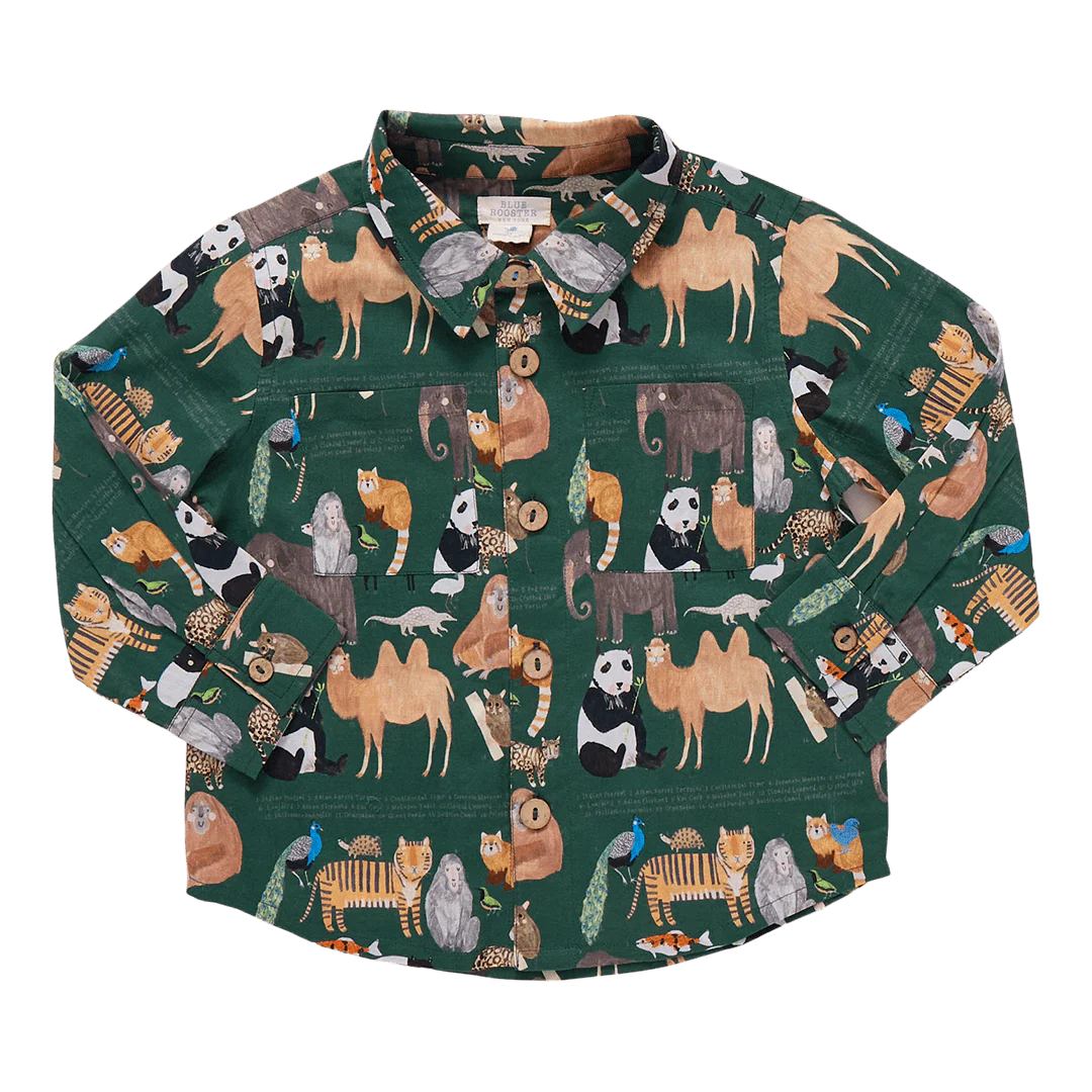 Jack Shirt - Animals of Asia by Pink Chicken - FINAL SALE