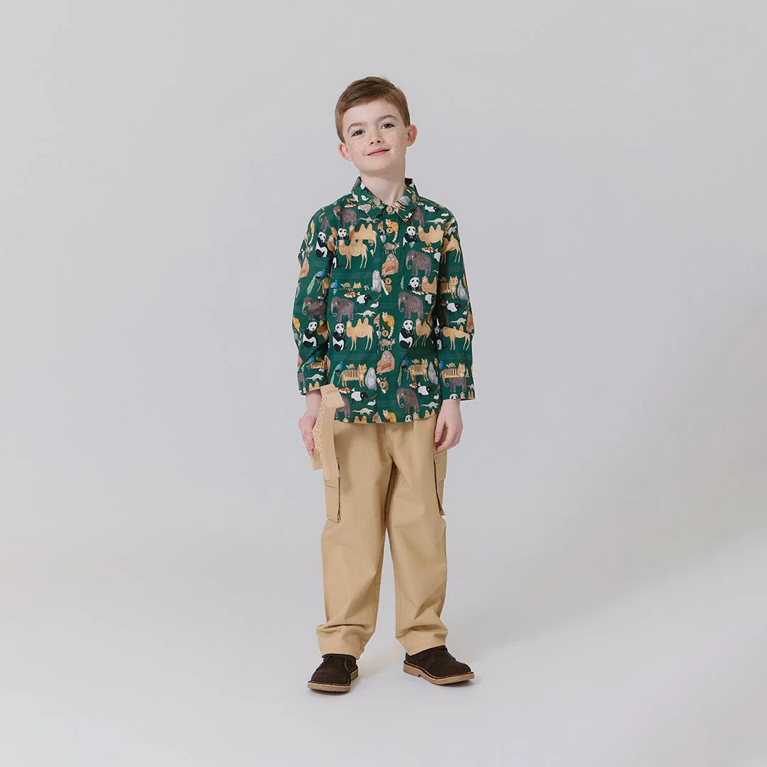 Jack Shirt - Animals of Asia by Pink Chicken - FINAL SALE - Image 2