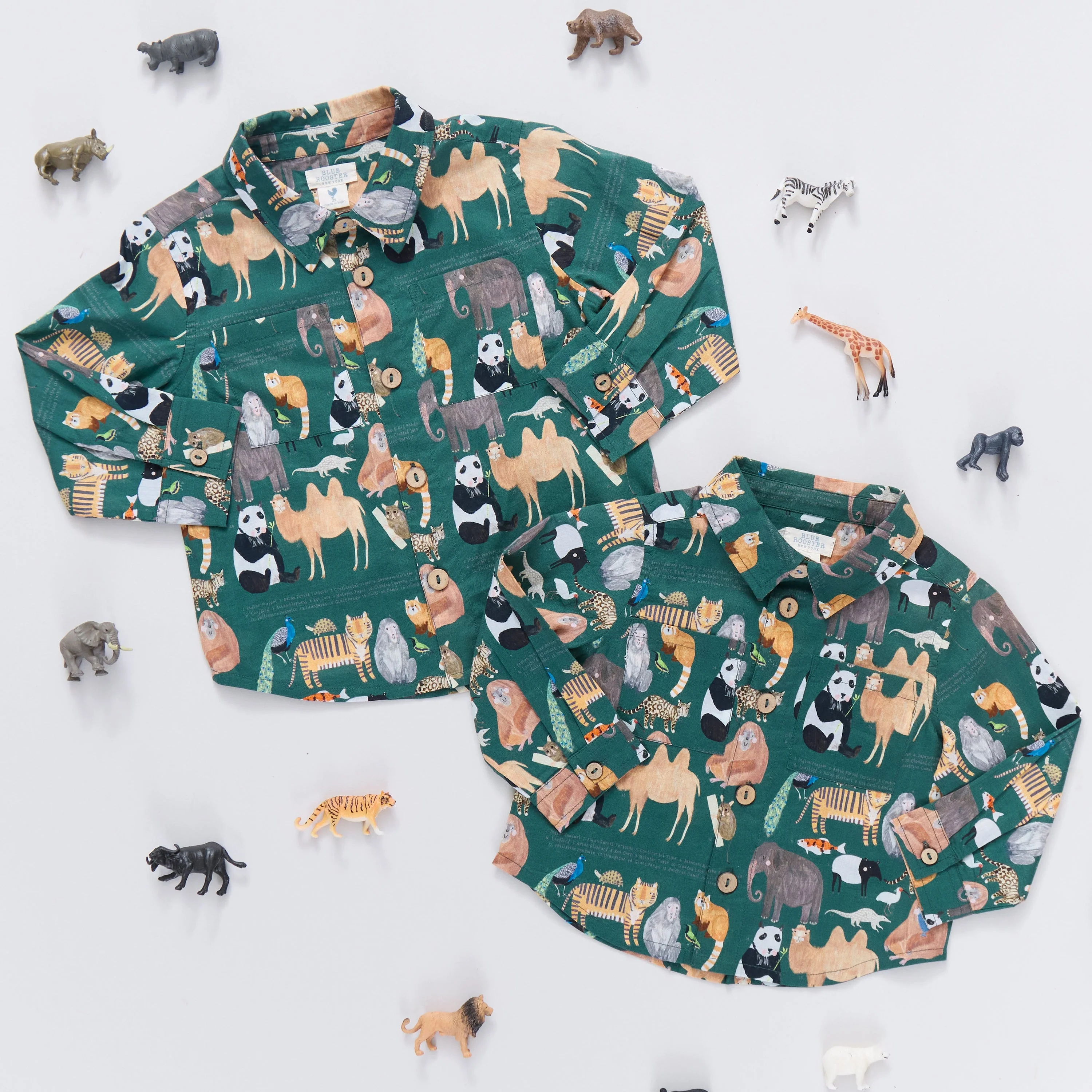 Jack Shirt - Animals of Asia by Pink Chicken - FINAL SALE - Image 4