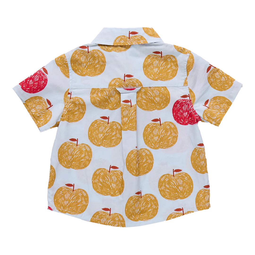 Jack Shirt - Gold Apples by Pink Chicken - FINAL SALE - Image 5