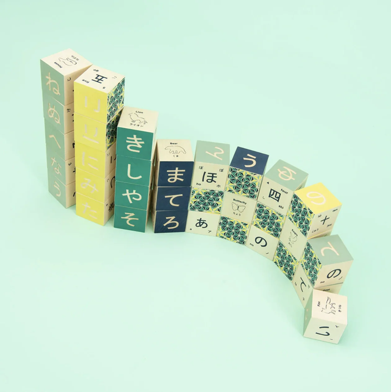 Japanese Wooden Blocks by Uncle Goose - Image 3