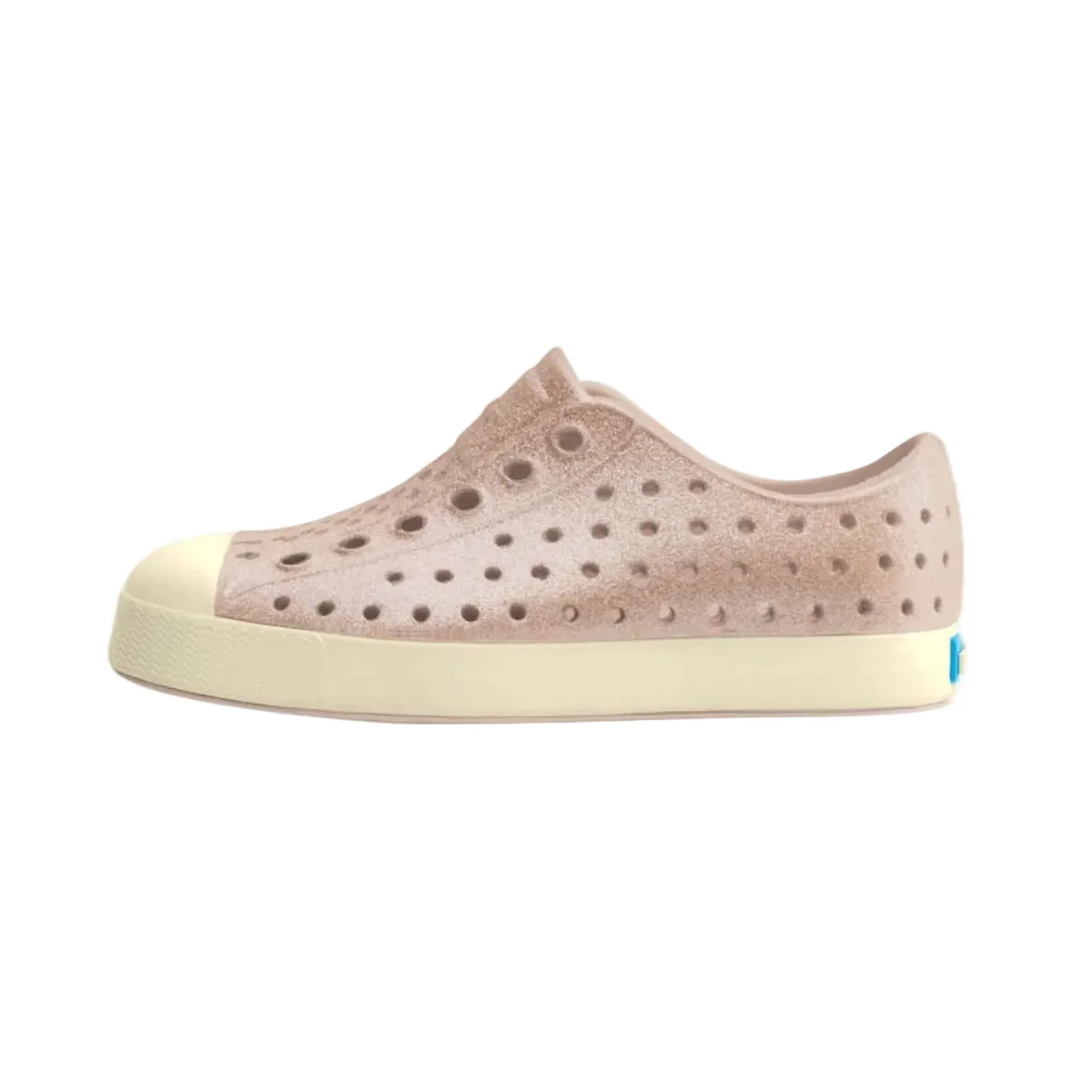 Jefferson Bio-Bling Shoe - Chameleon Pink Bling/ Bone White by Native Shoes
