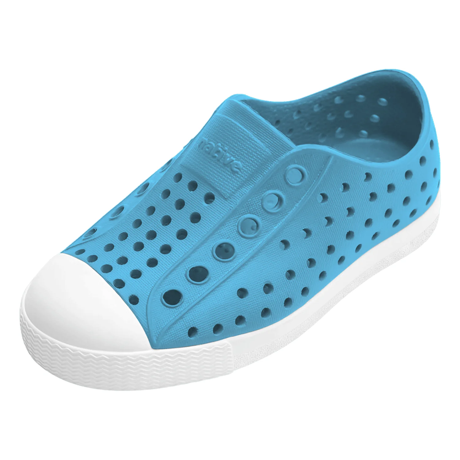 Jefferson Shoe - Aquarius Blue/Shell White by Native Shoes - Image 2