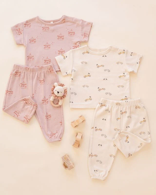 Jersey Tee + Pant Set - Carousel by Quincy Mae - Image 6
