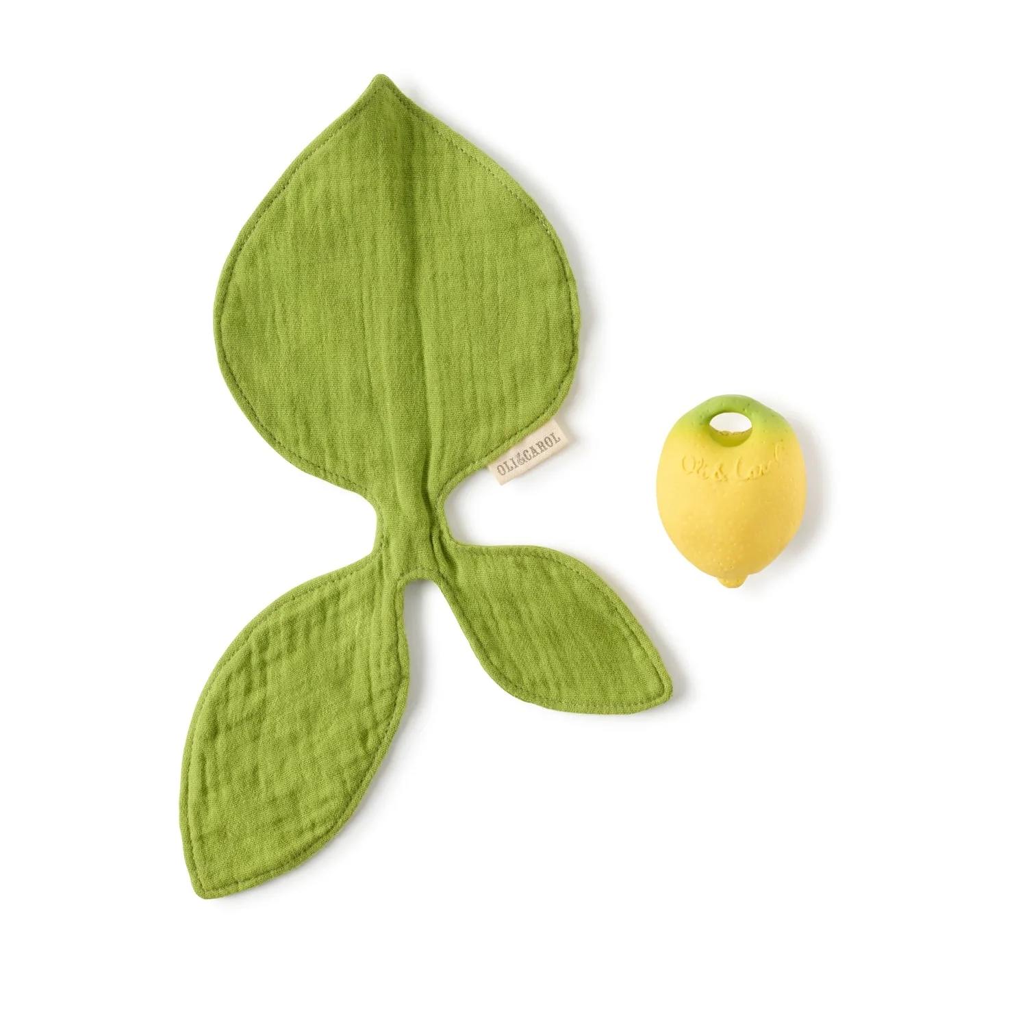 John Lemon Mini DouDou Teether by Oli & Carol - Image 2