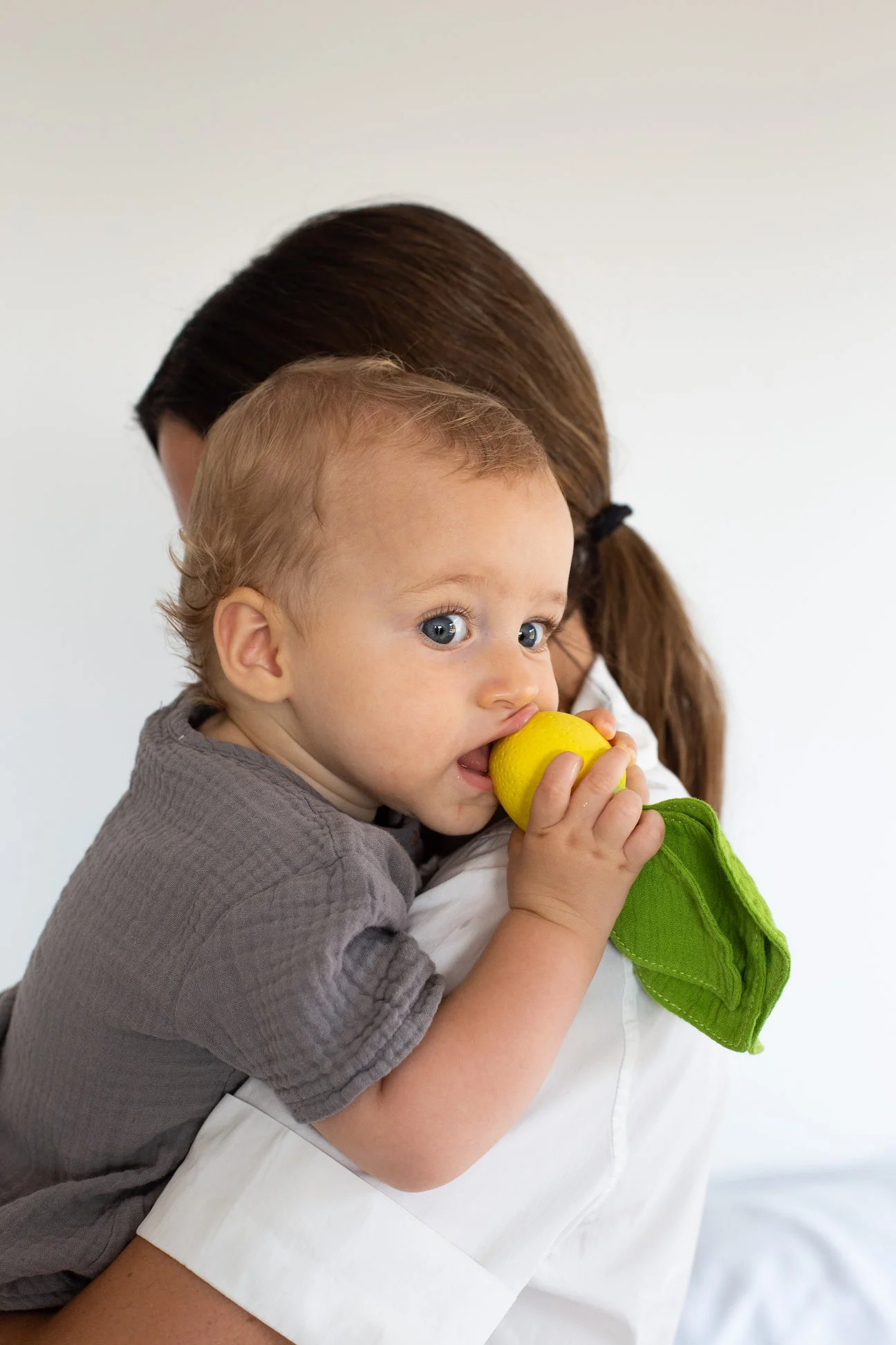 John Lemon Mini DouDou Teether by Oli & Carol - Image 5