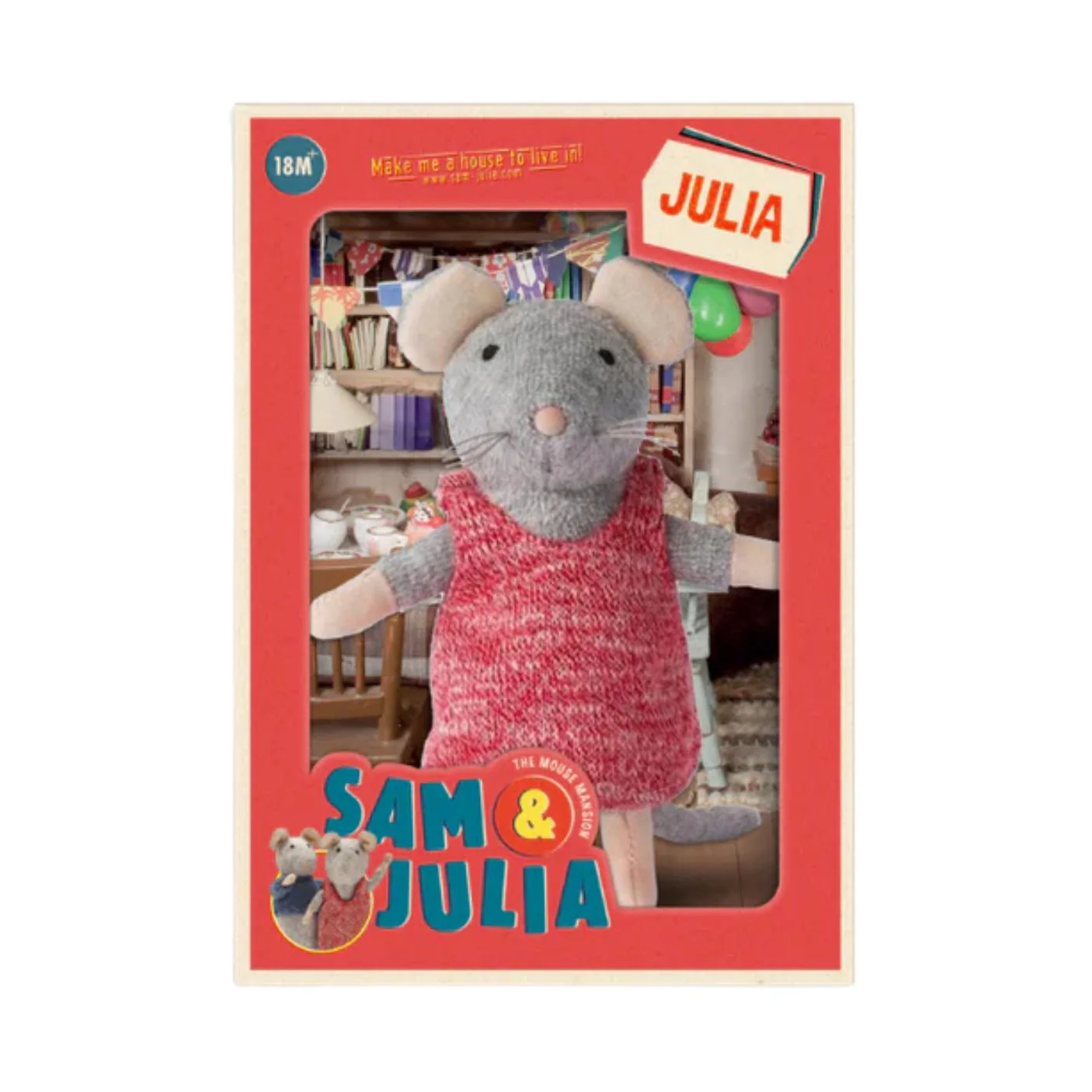 Julia Plush Toy by Sam and Julia